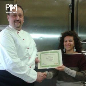 Consegna attestati corso di Pasticceria a Cesena